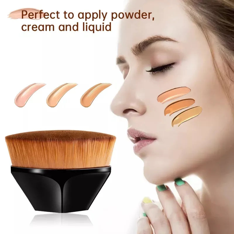 New Magic Makeup Brush Liquid Foundation BB Cream No Trace Soft High Density Fiber Hair Easy to Carry Girls Beauty Tools