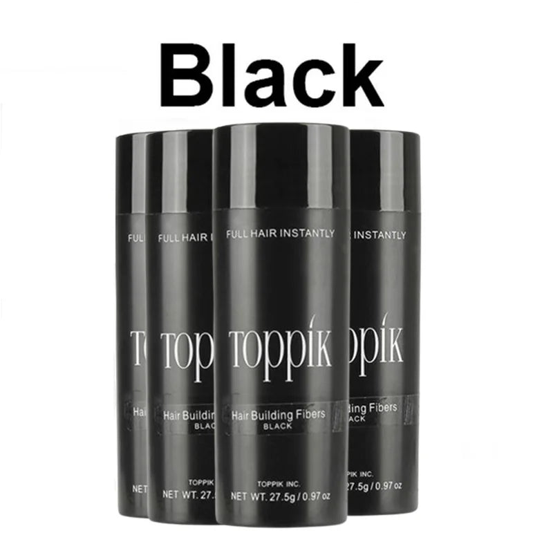 Toppik Hair Fibers Regrowth Powders Keratin Applicator Hair Building Fibers Spray Pump Hair Growth Products Hair Care 27.5g